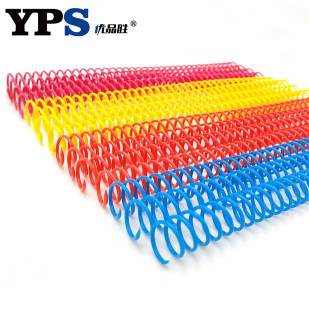 PVC plastic spiral bound PVC plastic spiral bound