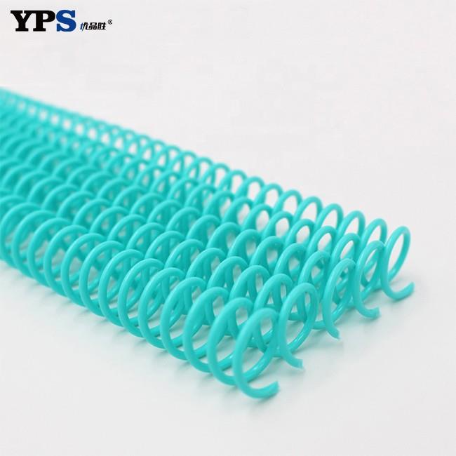 Nylon-coated metal binding coil in assorted colors Nylon-coated metal binding coil in assorted colors