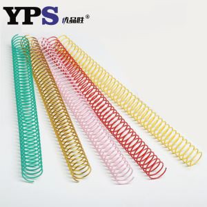 A4 Size Colorfully Metal Spiral Binding Coil