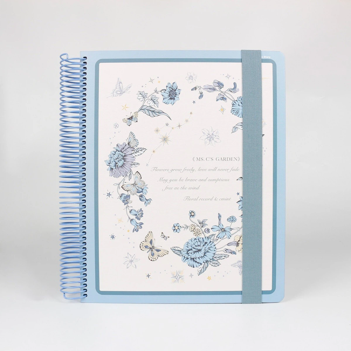 A4 Sprial Notebook Secret Floral Message Seven-Split Pages Artistic Style High Appearance Quality Gift Box suppliers