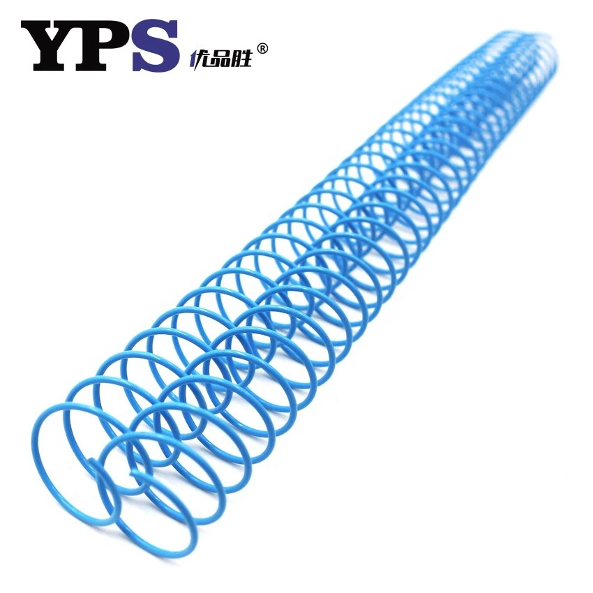 PET-Coated Pastel Blue Iron Single Loop Wire For Book Binding