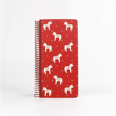 A7L Hardcover Spiral Notebook With Paper Cover Custom Design For Students-Journal